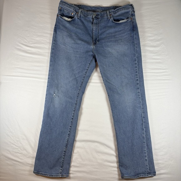 Levi's Other - Levi's 514 Straight Fit Jeans‎ Mens 40x32 Blue Denim Premium Casual Classic